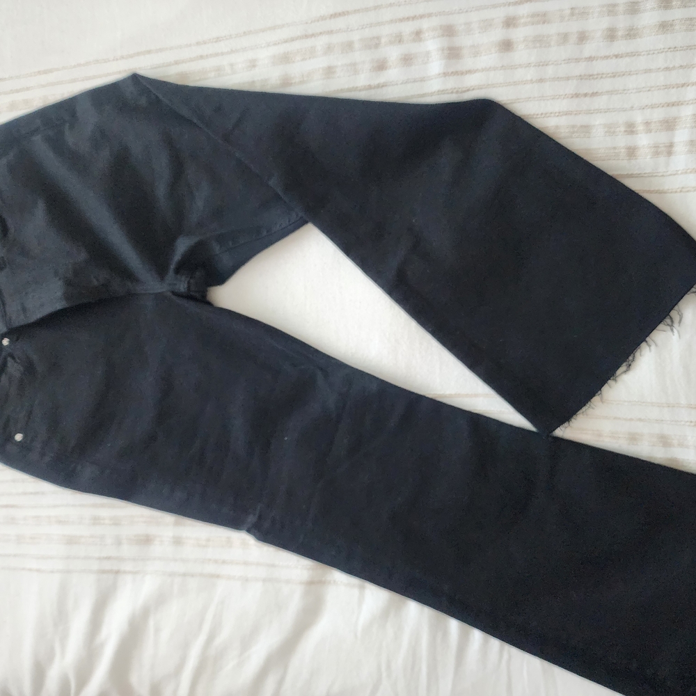 Black Wide-Leg Pants